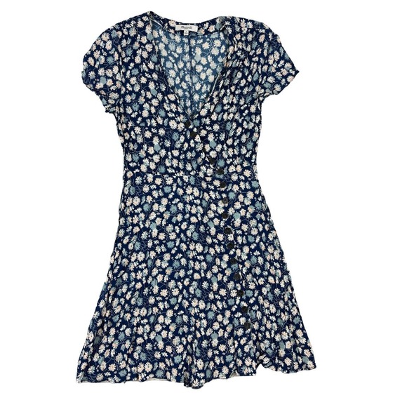 Madewell Women Button Up‎ Floral Flowy Dress Sz 0 - Picture 1 of 6